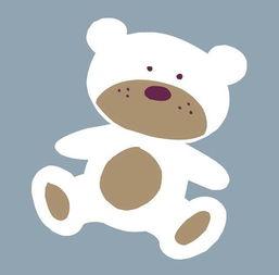 吃瓜小熊头像高清图片